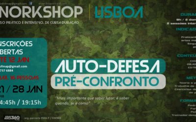 Auto defesa / Workshop Pré-confronto LISBOA