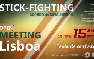 Stick-fighting – Acordo de cavalheiros – Open meeting de LISBOA